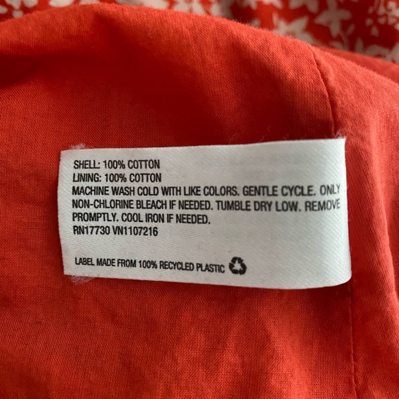 Hatch The Nines Red Floral Maxi Dress Size Small EUC - Picture 7 of 7